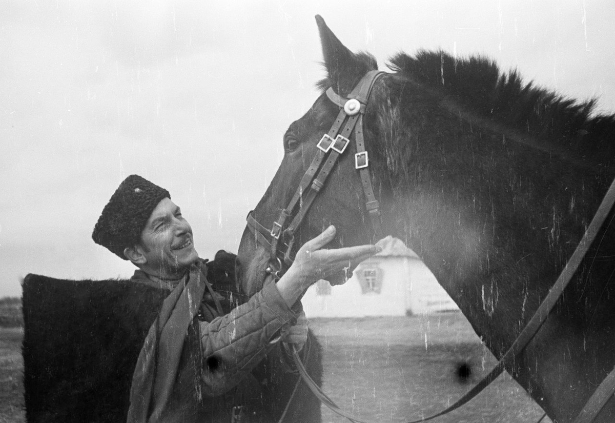 Казаки в берлине фотографии