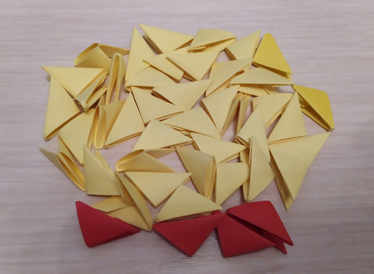модульное оригами собачка (щенок, собака, dog) мастер класс для начинающих