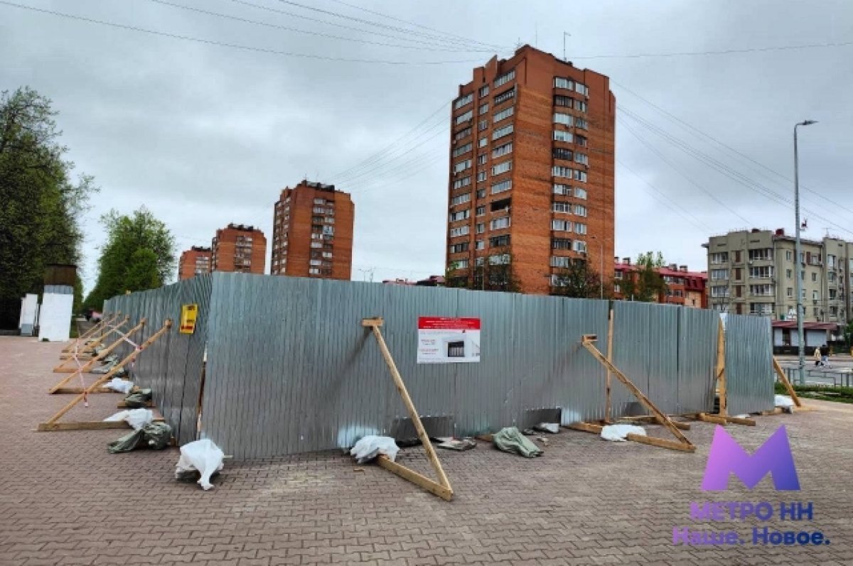    Навесы над сходами метро в Нижнем Новгороде установят к октябрю