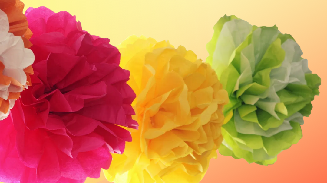 Топ 16 способов сделать цветы из гофрированной бумаги своими руками