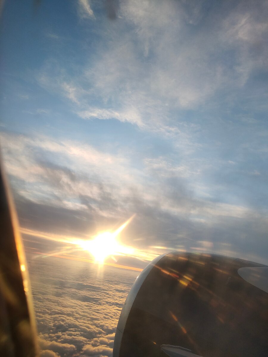 Загоревшись идеей - взяли билет на самолет и полетели! Фото автора.