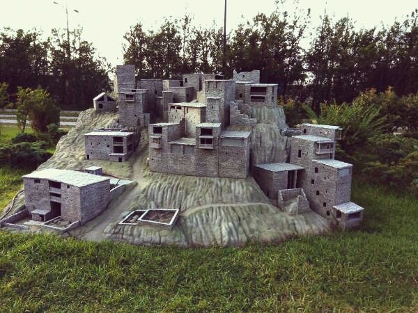 Крепость в Шатили в Хевсуретии