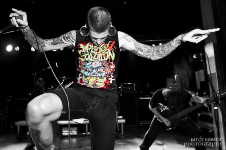 Рики Хувер Солист группы "Suffokate"