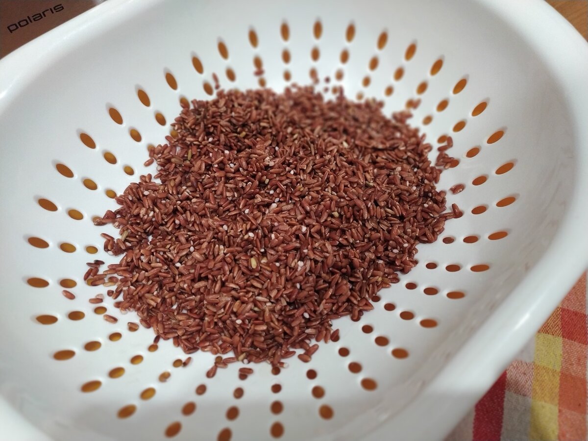 Красный рис приготовила просто, получилось очень вкусно и красиво Не Просто Еда 