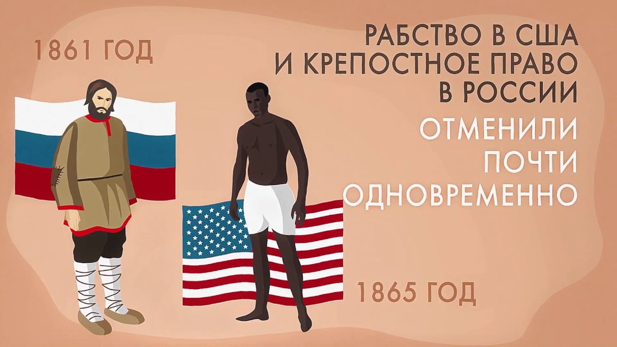 В каком году отменен. Крепостное право это рабство. Рабство в России отменили. Крепостное право отменили в Америке. Рабство в США отменили.