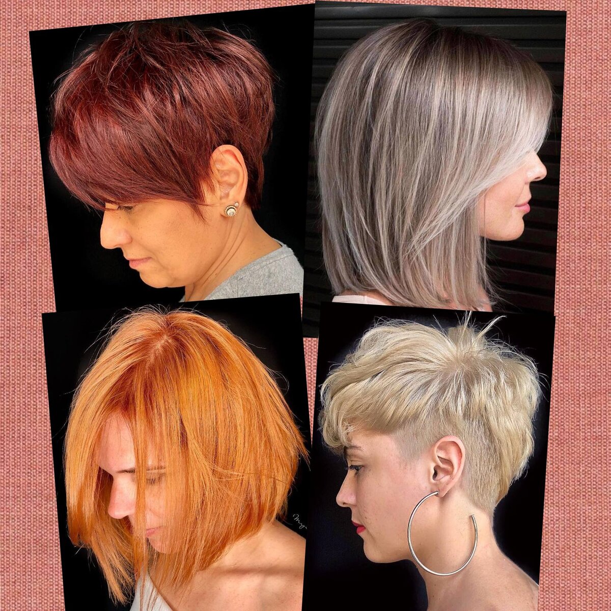 Примеры подходящих стрижек.