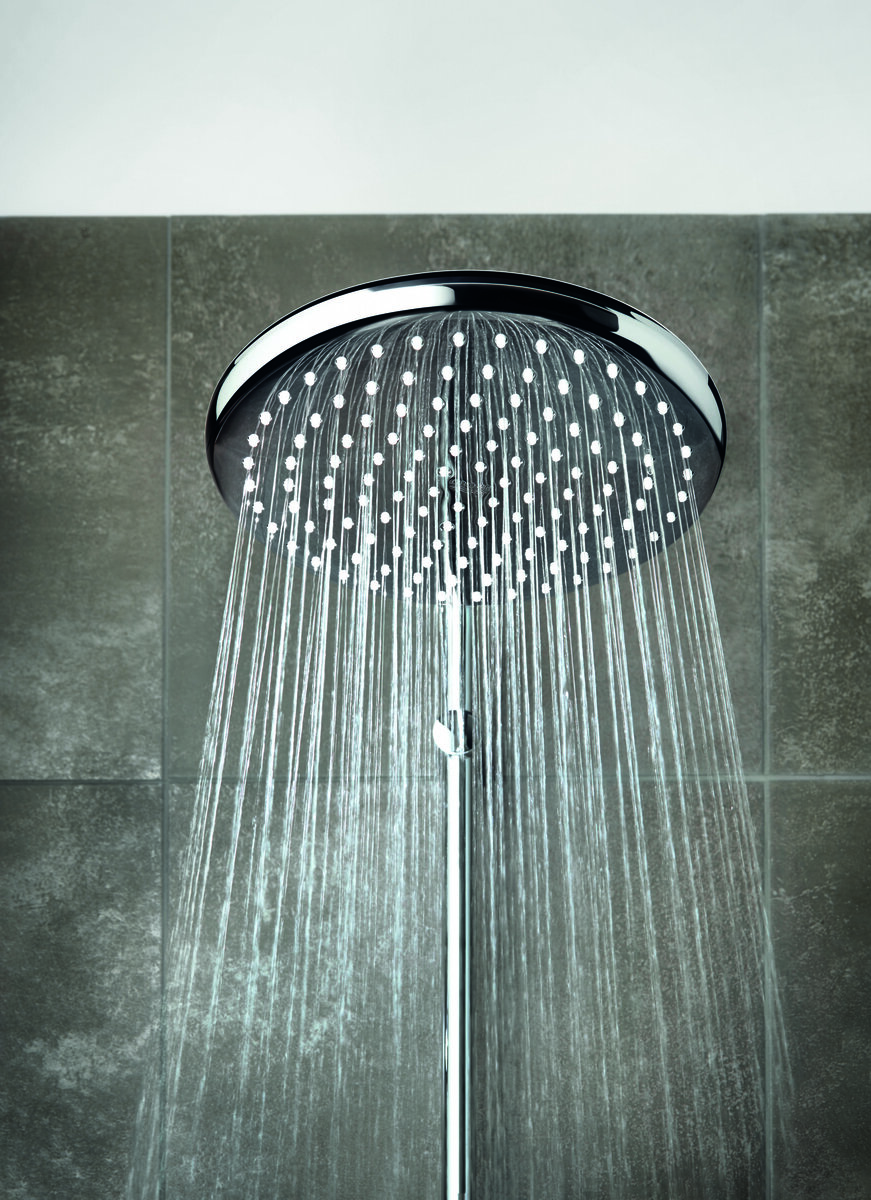 Душевая головка круглой формы для душевой системы GROHE  Tempesta 250