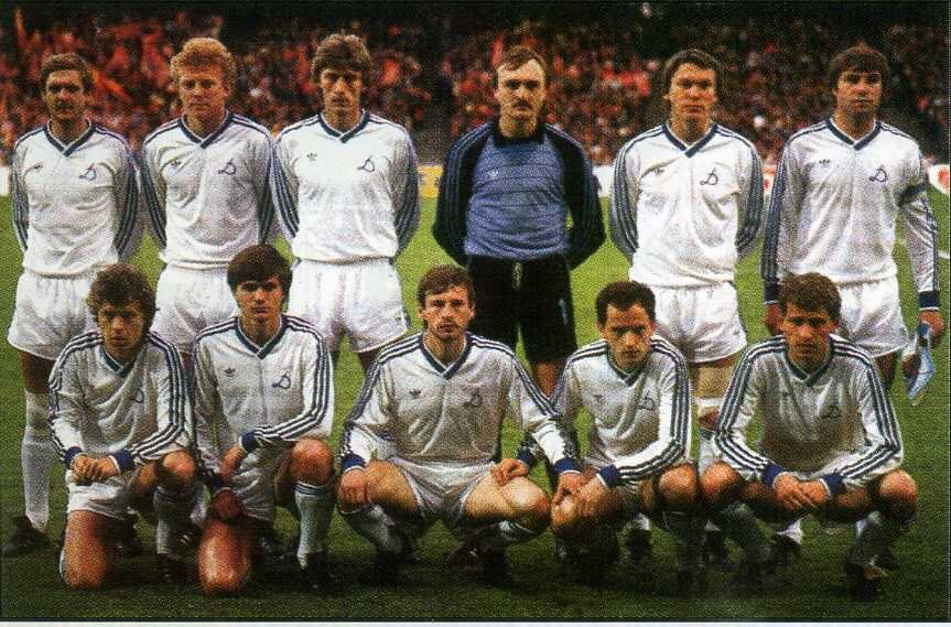 Динамо Киев в 1986 году / footballinussr.fmbb.ru/