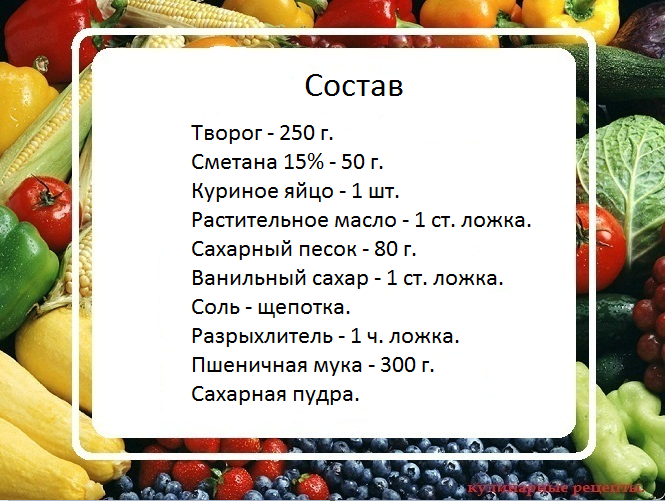 кулинарные рецепты