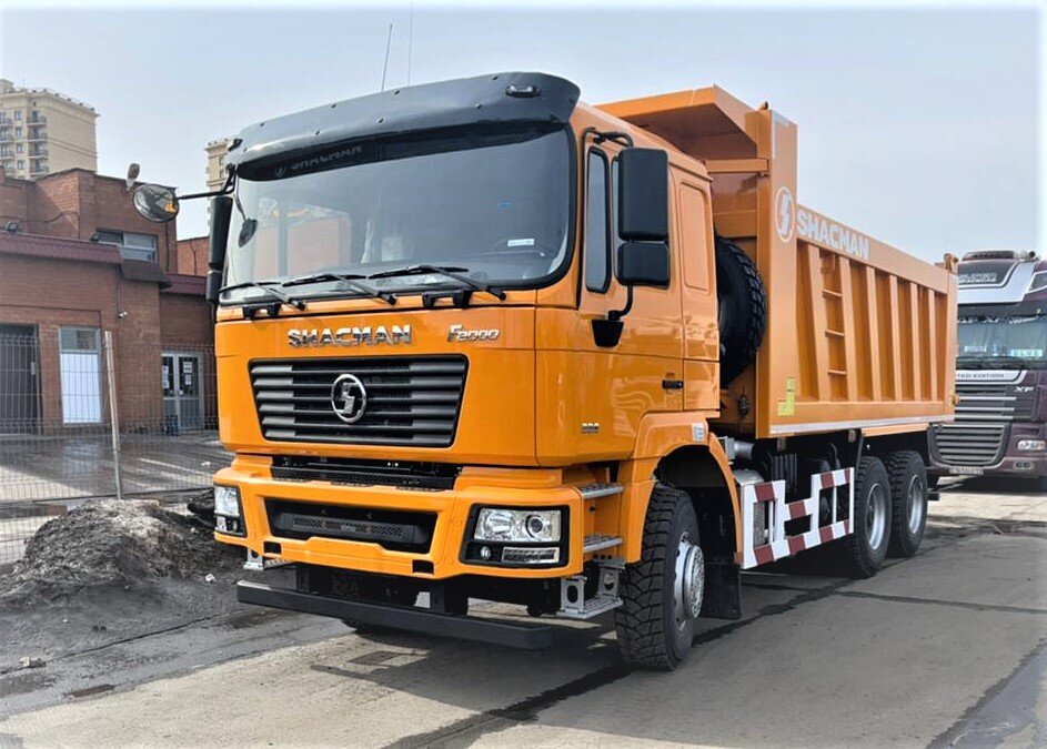 Самосвал Shacmaт f2000 с колесной формулой 6х4
