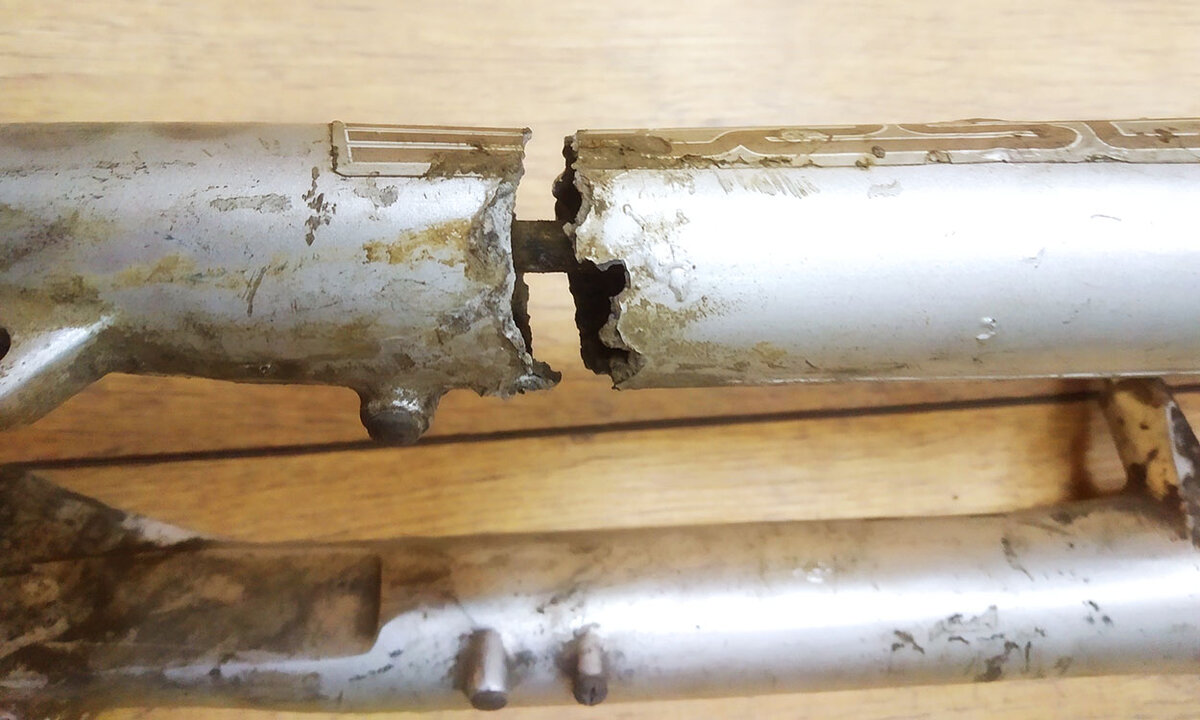 А это я уже снял вилку. фото автора.