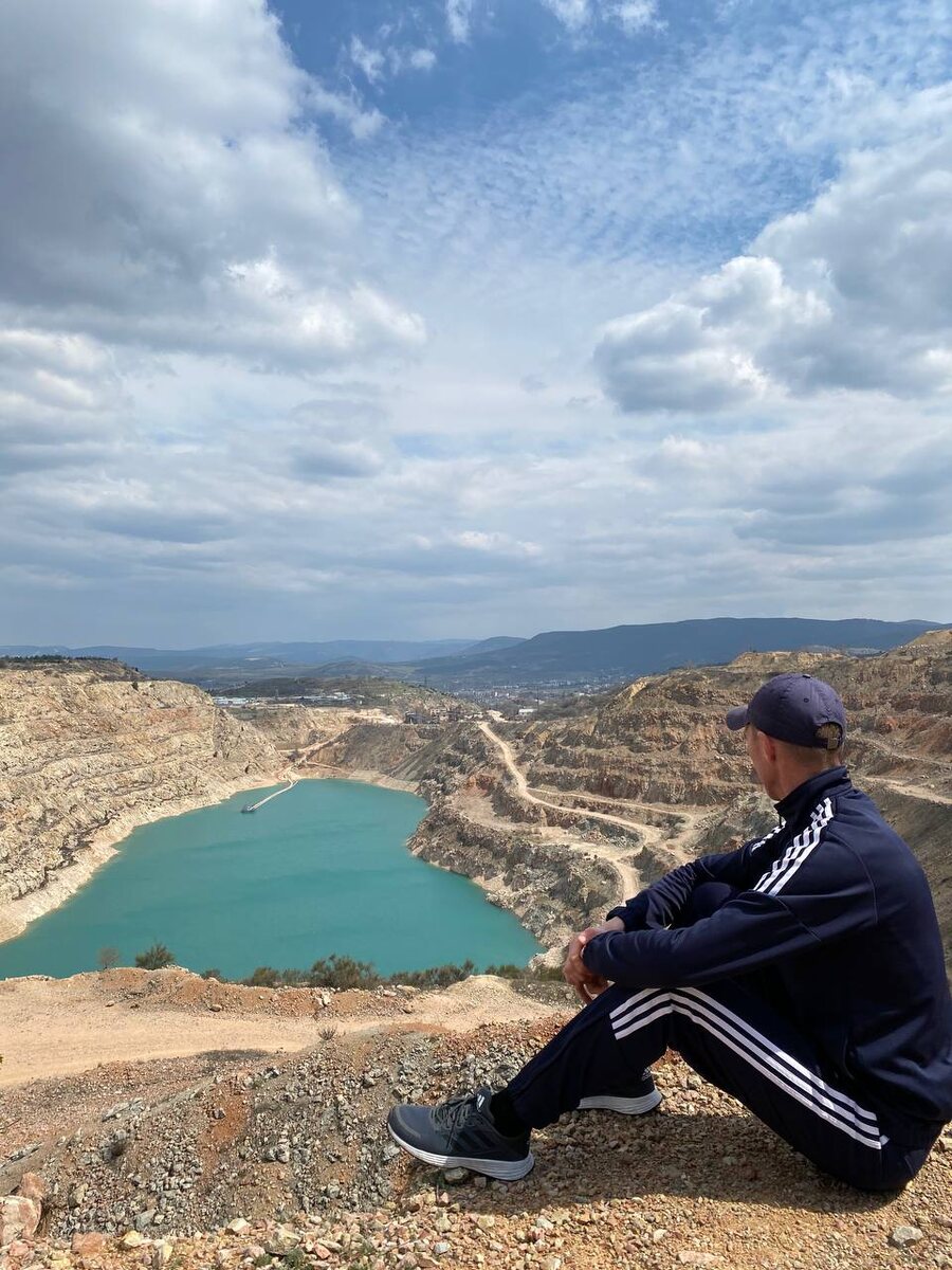 Шикарное озеро в Балаклаве