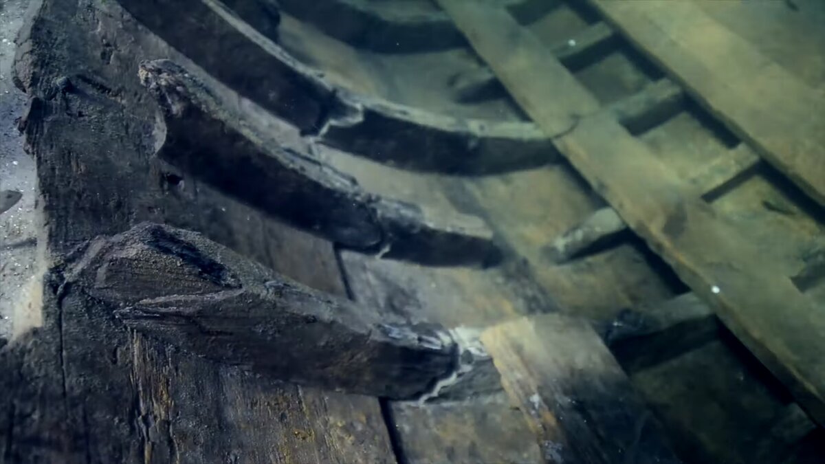 Деревянные борта корабля до н.э.