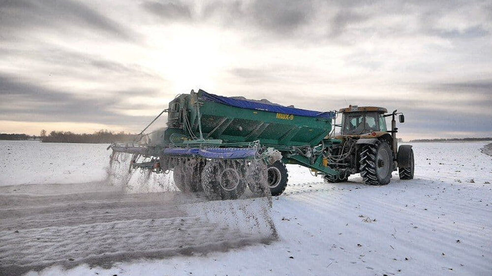 Разбрасыватель минеральных удобрений МШХ-9 "Бобруйскагромаш"