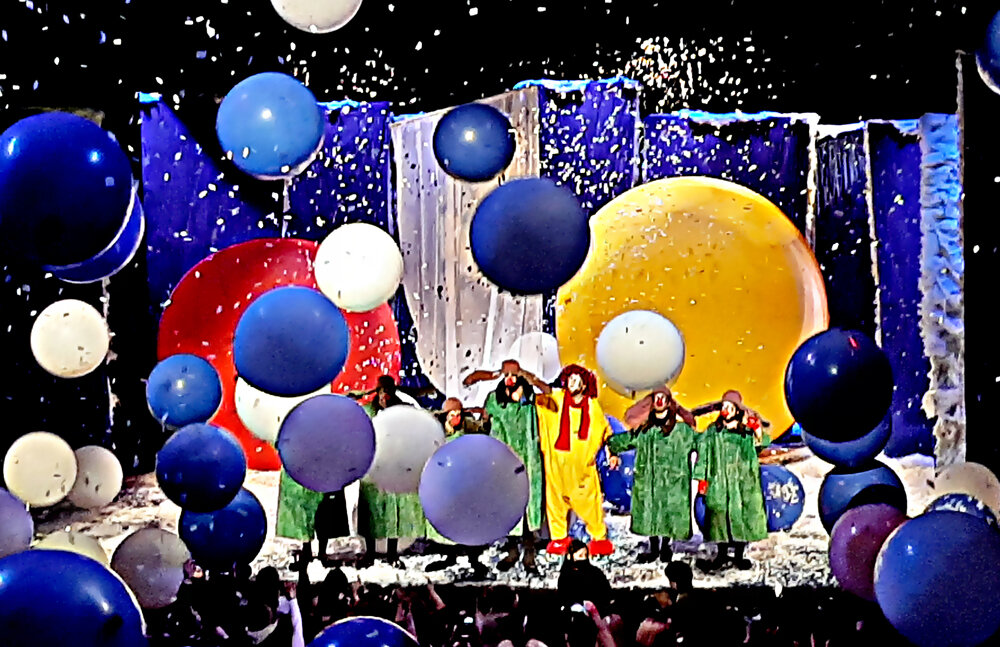 "Снежное шоу" Славы Полунина.