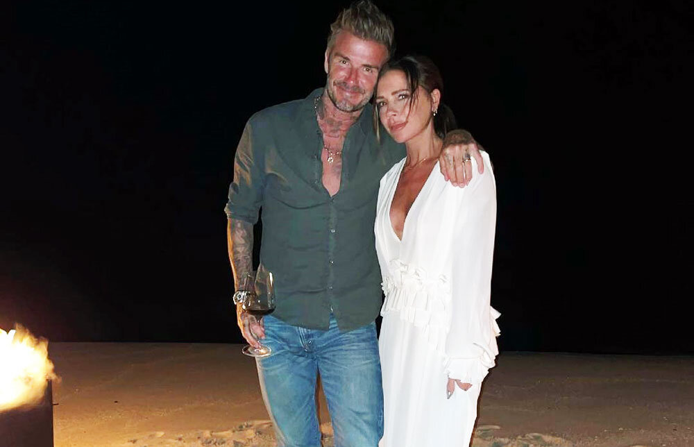 Виктория и Дэвид Бекхэм. Фото из инстаграма Дэвида