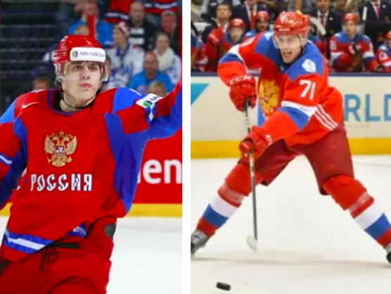 Евгений Малкин в составе сборной РФ