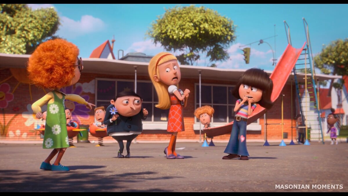 В детстве Грю пришлось натерпеться много унижения и насмешек