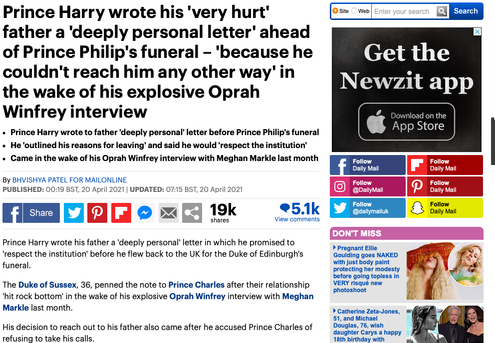 Статья из Daily Express
