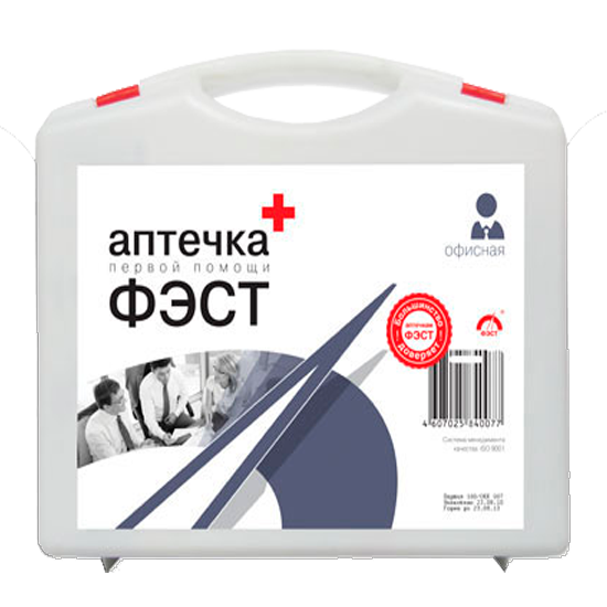 Медицинская офисная аптечка первой помощи на 30 чел.