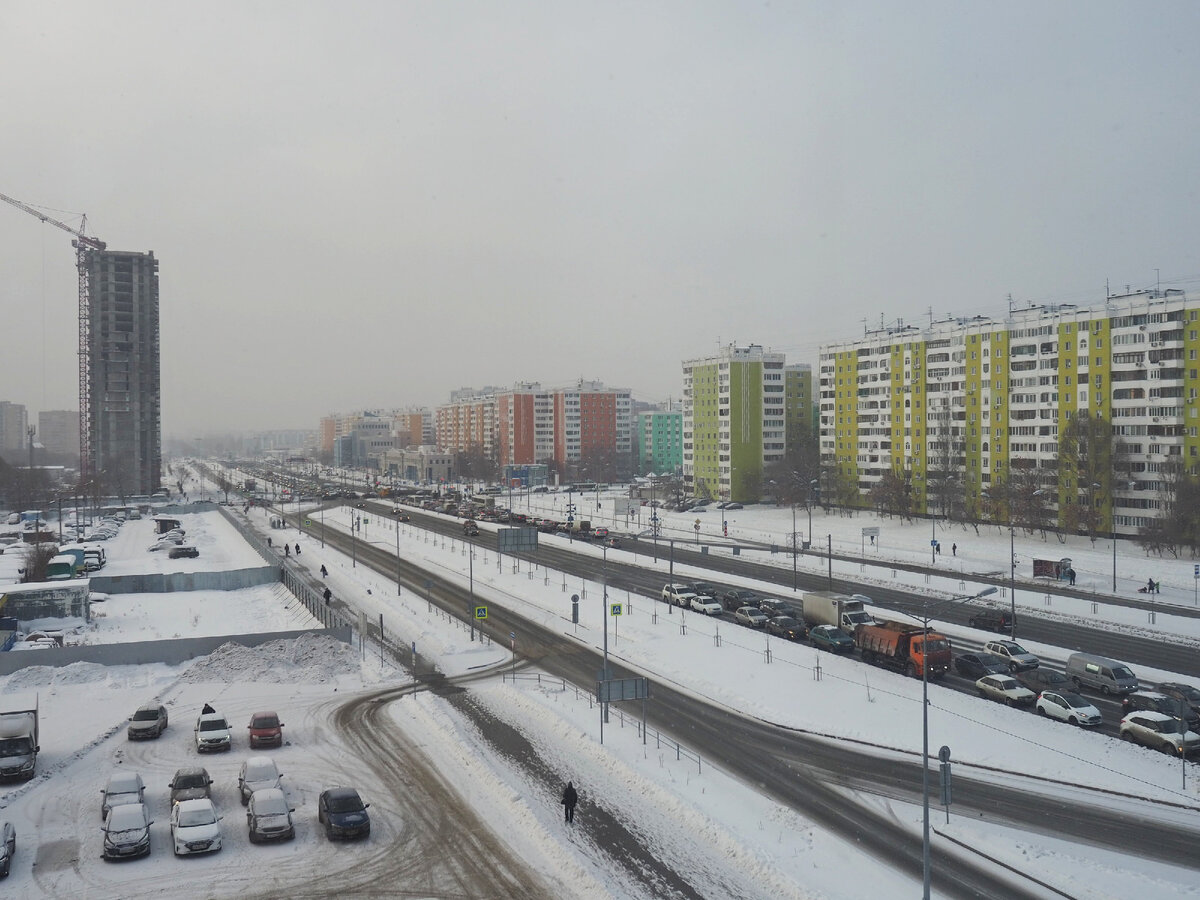 Дороги всегда мокрые, в любой мороз! Фото автора.