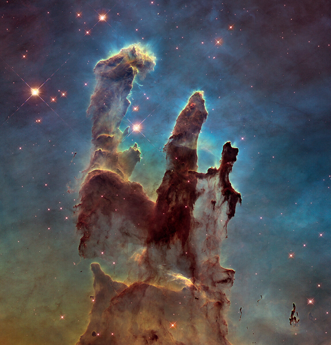 Туманность Орел. Credits: NASA, ESA and the Hubble Heritage Team (STScI/AURA)