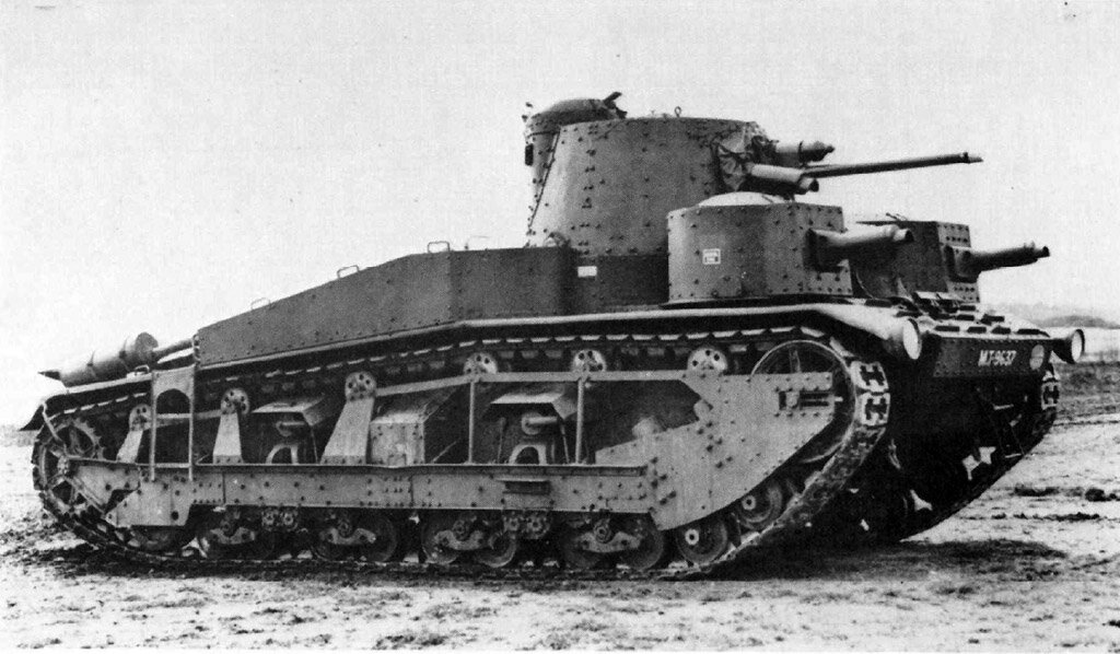 Vickers 3 танк Vickers 3 танк