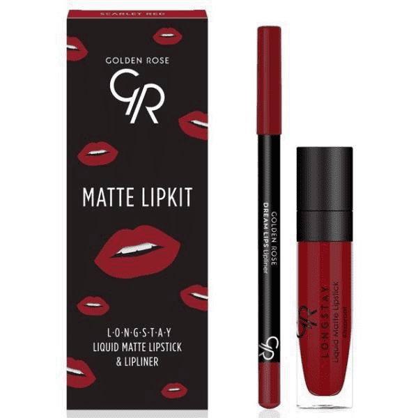 Golden RoseГубы Golden Rose Matte LipKit Scarlet Red (https://goldenroseshop.ru)