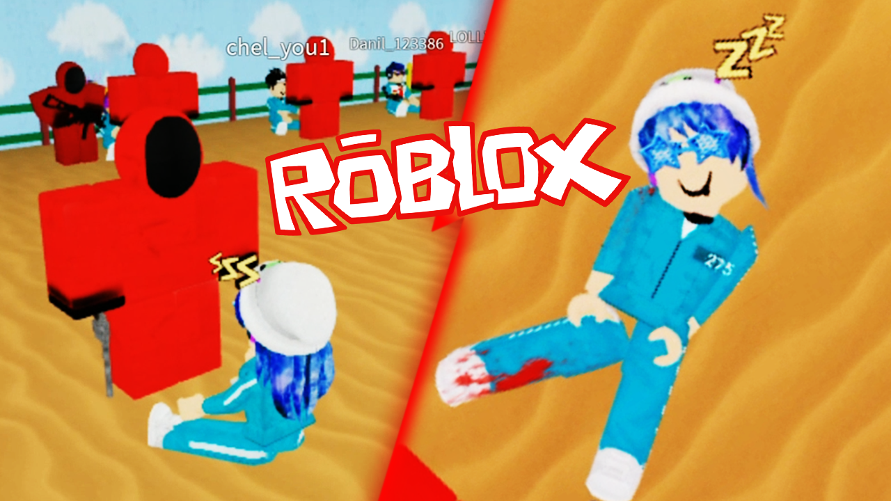 ROBLOX Игра в Кальмара 😱 Лавиния удалось выиграть Кальмара в Роблокс 😊