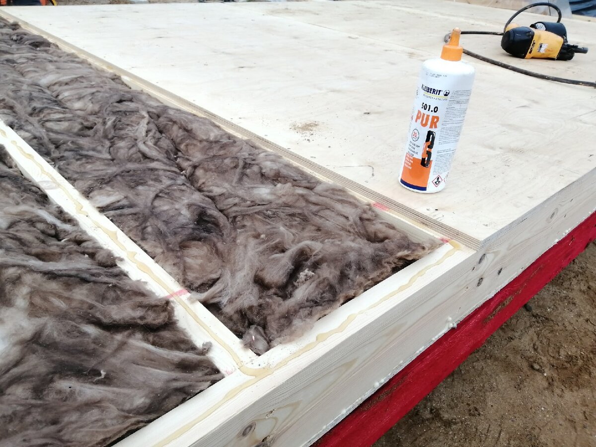 утепление пола