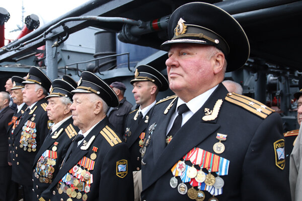 Капитан 1 ранга Дмитрий Гагин. Фото: Сергей ГОРБАЧЕВ, учёный секретарь Военно-научного общества ЧФ, капитан 1 ранга запаса