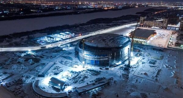 Новый сезон 2022\2023 омский Авангард начнет на новой "Арене-Омск"