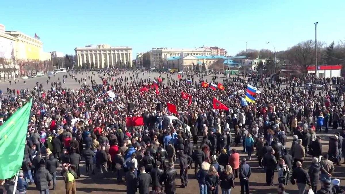 Харьков весны 2014 года.