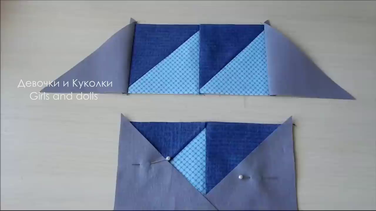 Как сшить красивый лоскутный блок "Гречиха" и не выкраивать заранее ...