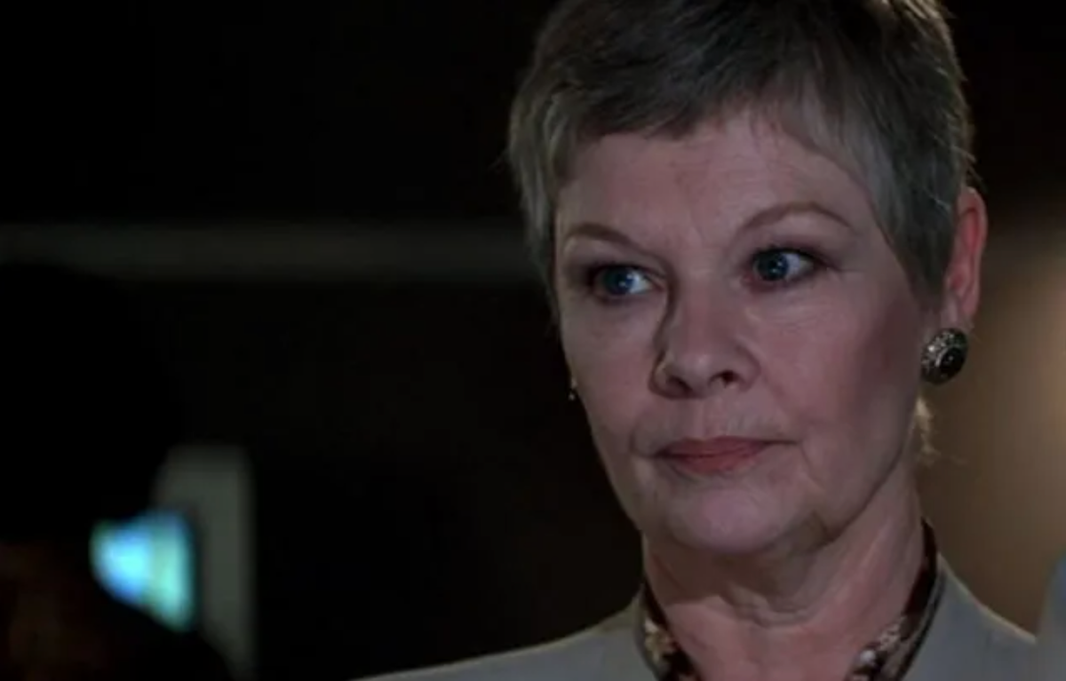 Джуди Денч стала популярной в 61 год. Источник: Кадр из фильма "Золотой глаз"