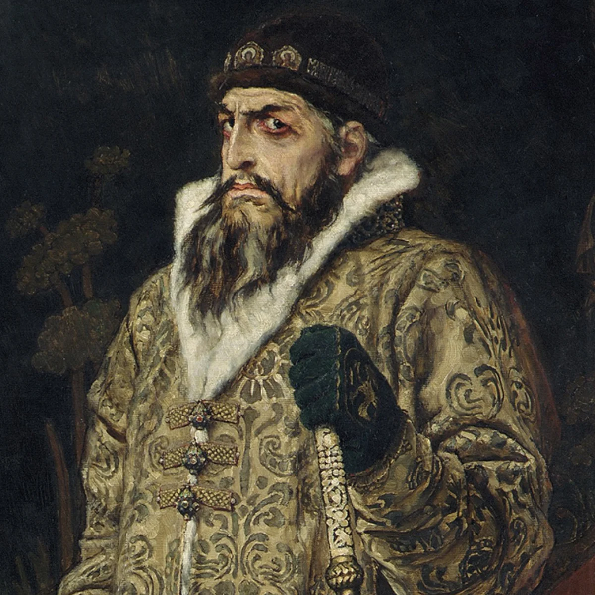 В.М. Васнецов "Царь Иван Васильевич Грозный" (1897 г.) Государственная Третьяковская галерея