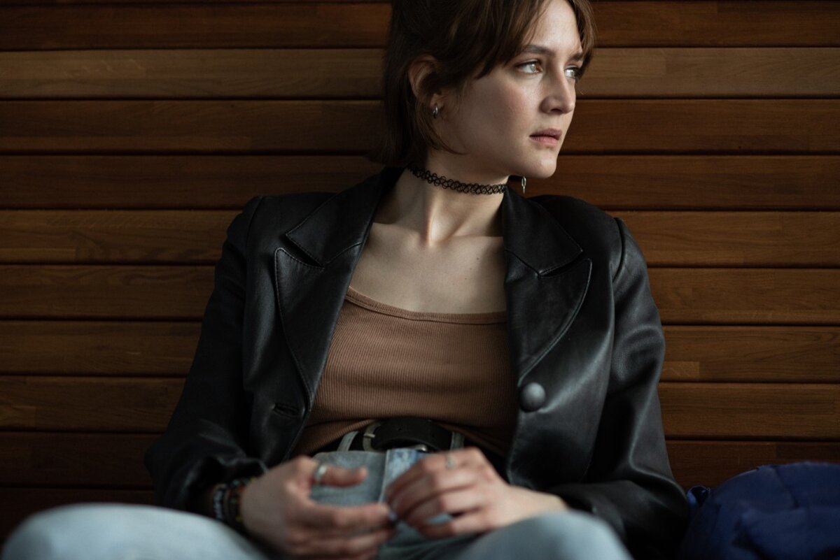 Елизавета Янковская в роли Ники. Кадр из фильма.