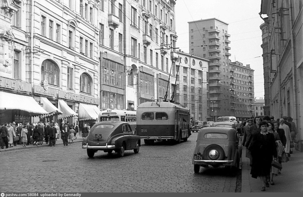 Москва в 40 е годы