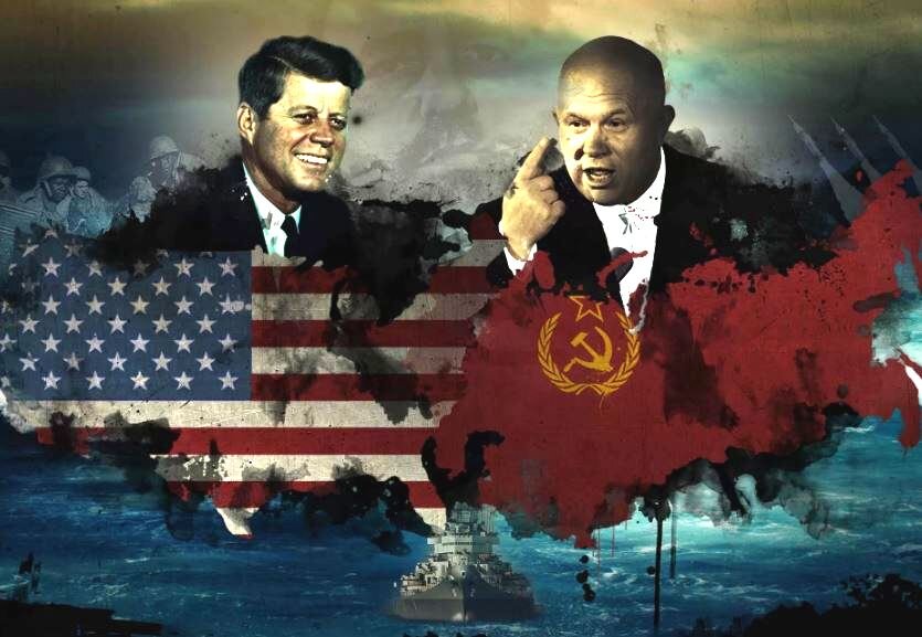 Кеннеди и Хрущёв. Карибский кризис (иллюстрация из открытых источников)