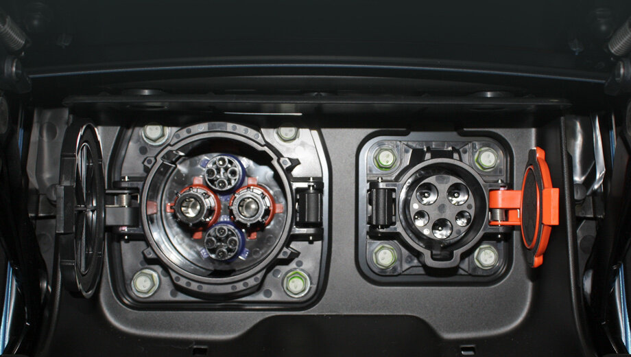 CHAdeMO и Type 1 Nissan Leaf 