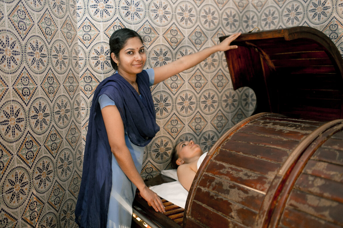 Башпа - индийская баня в центре аюрведы и йоги "Керала"