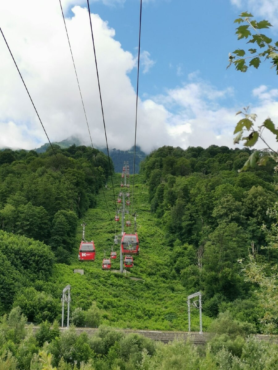 Очень дорогая верёвочная дорога