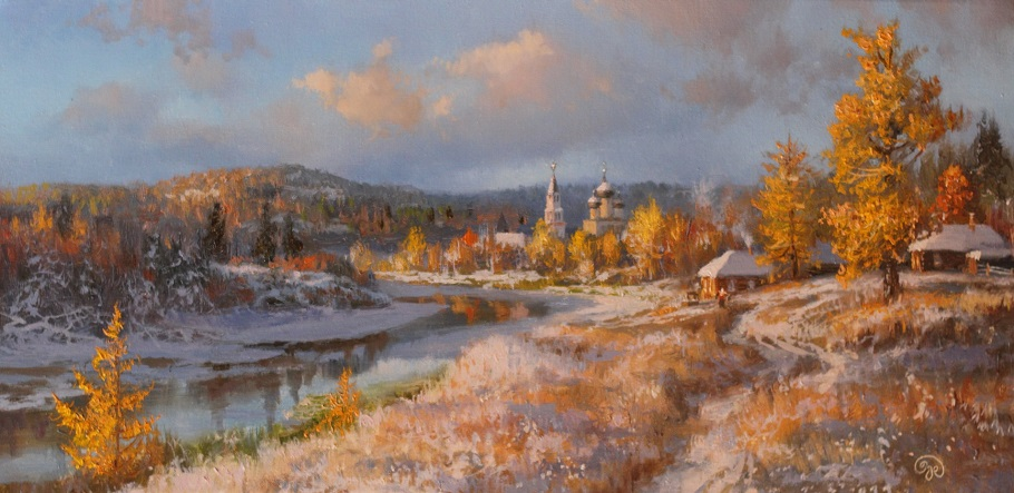 Владимир Жданов. Первый снег