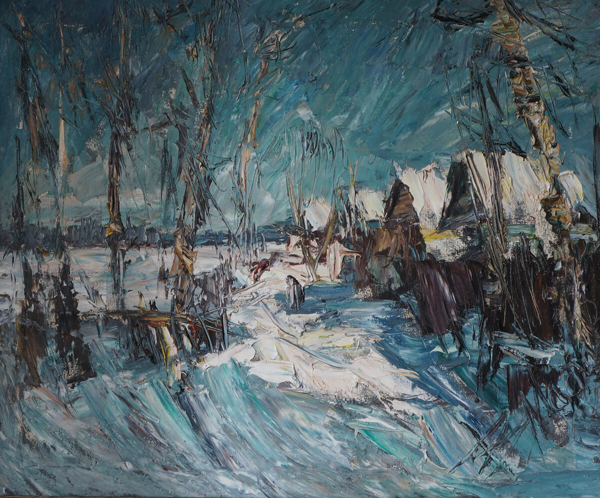 Предчувствие весны. 1990. Из коллекции Грибова Н.Н.