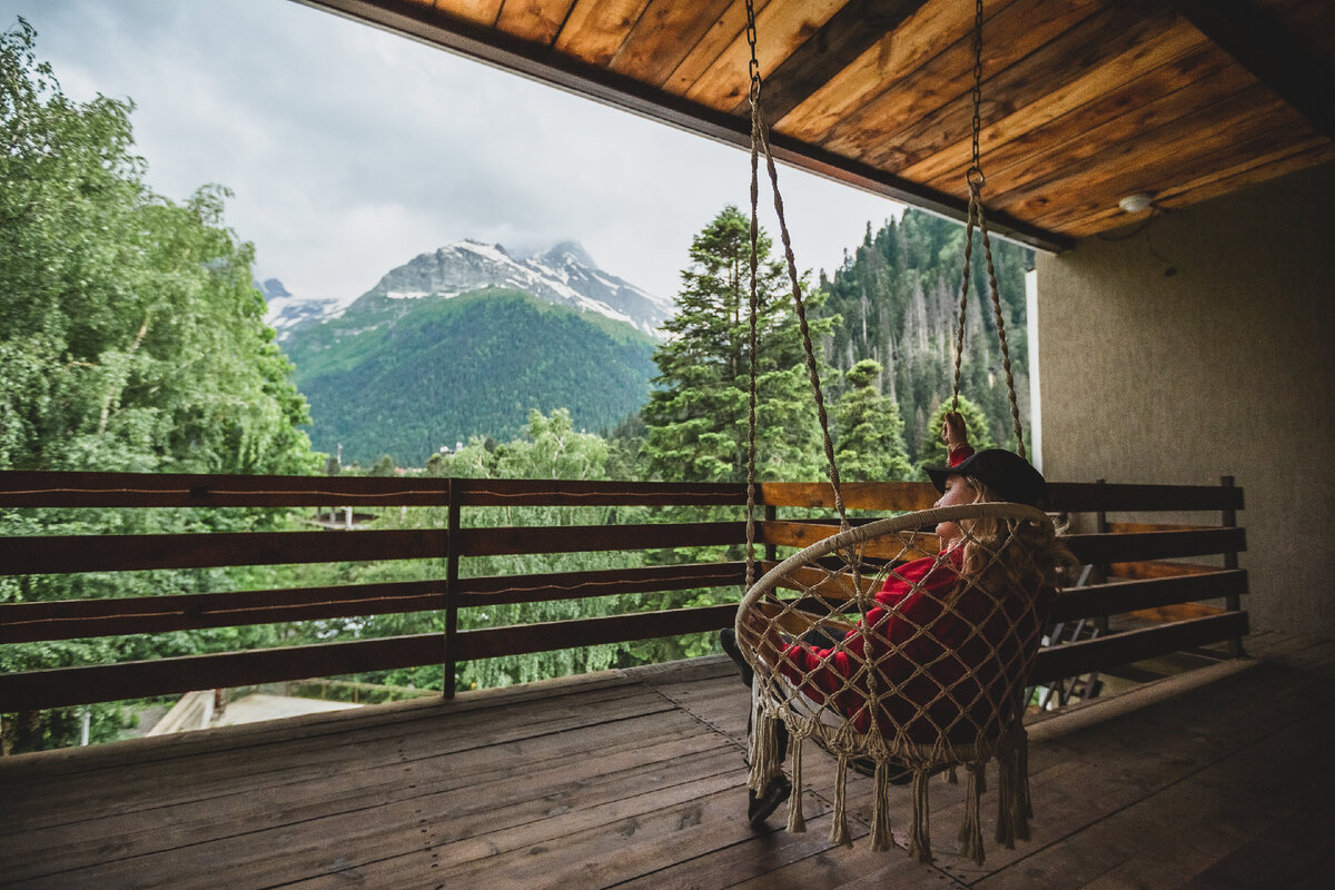 Вид из отеля