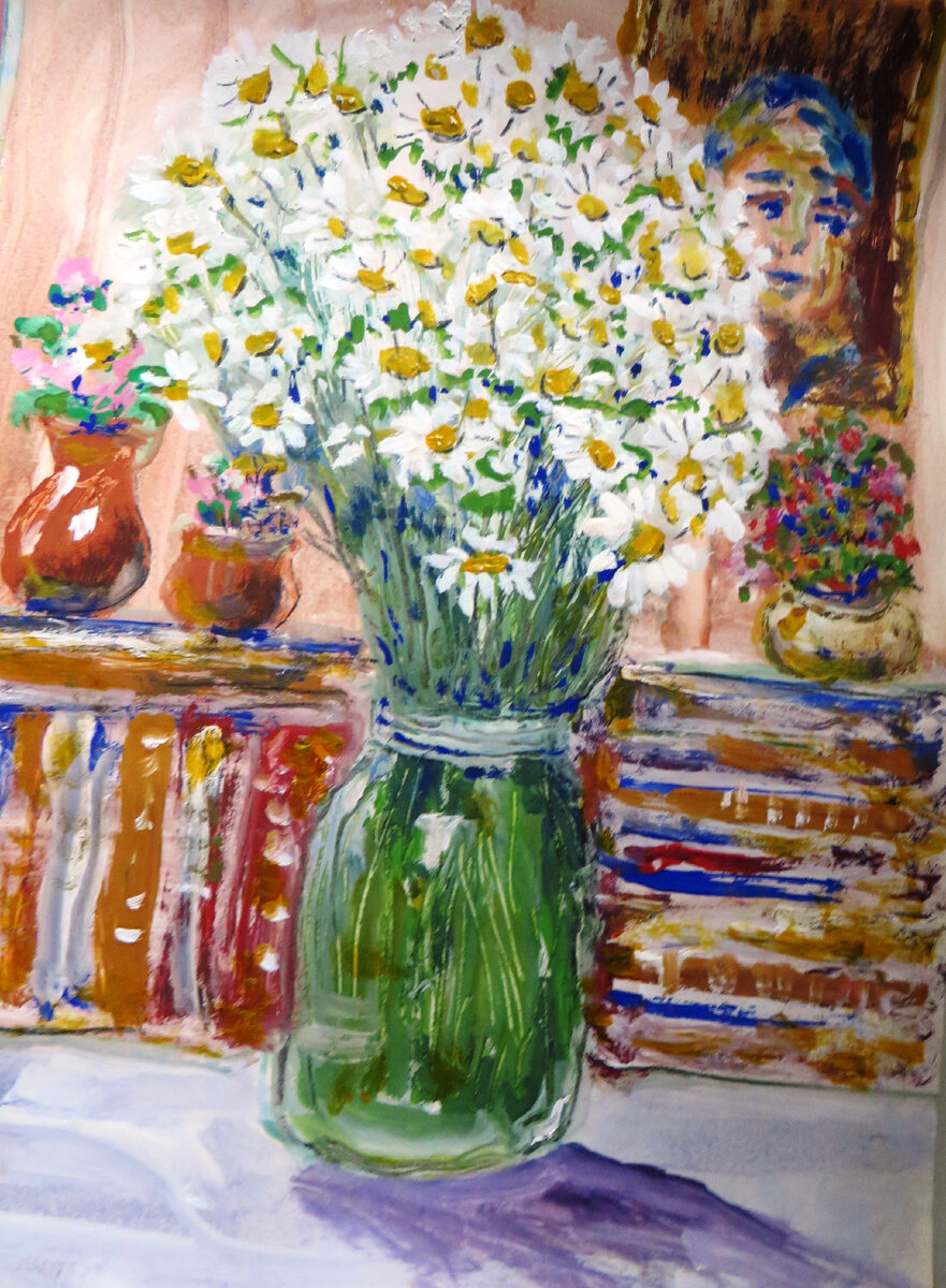 Букет ромашек Алексея Комочева