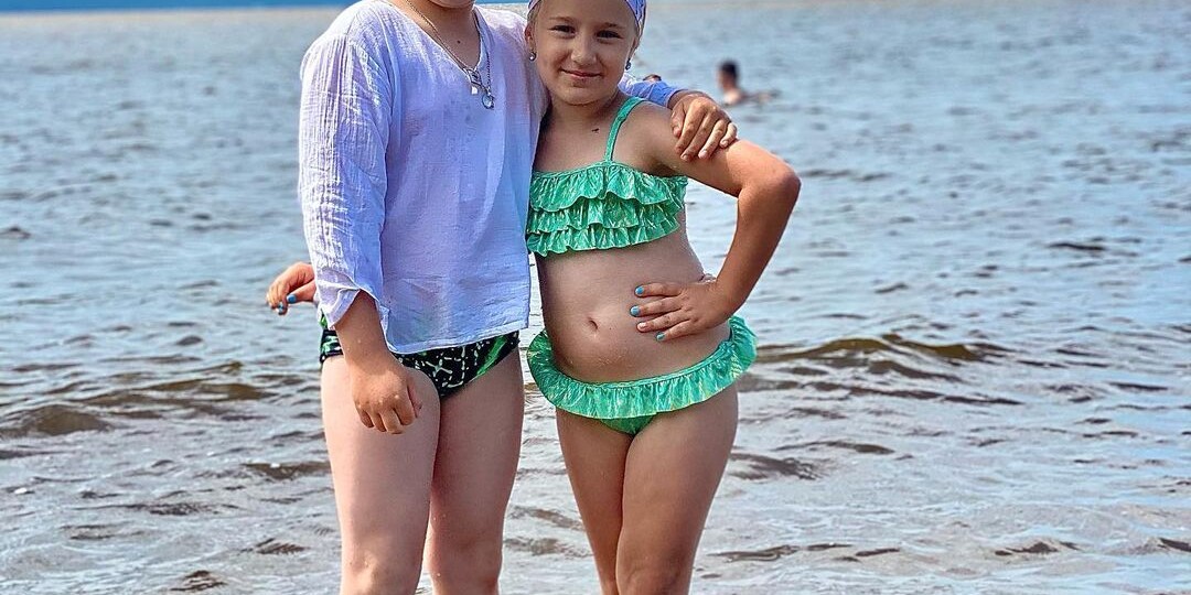 Дети любят купаться