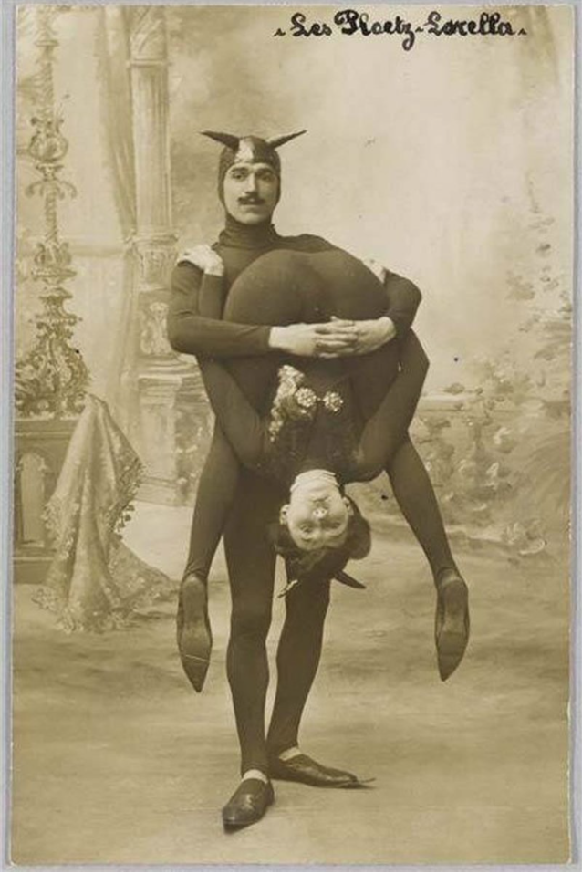 фотосессия цирковых артитов.