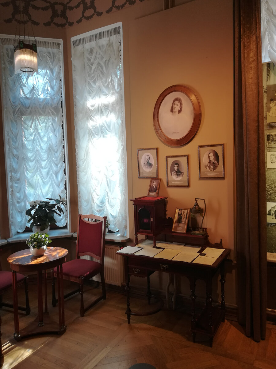 Мемориальная экспозиция, посвященная М.Ф. Кшесинской. Реконструкция интерьеров.