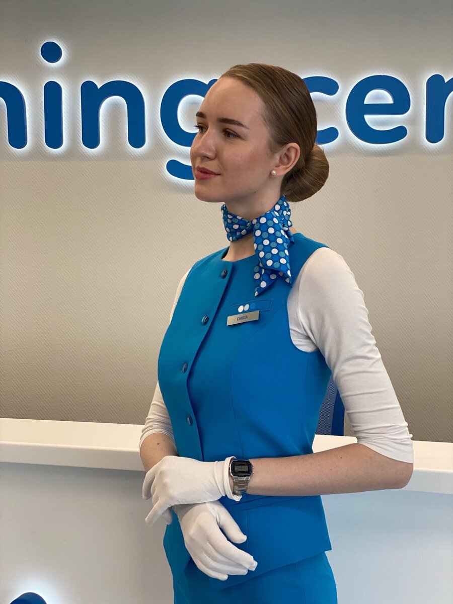 Дарья на работе и в повседневной жизни
